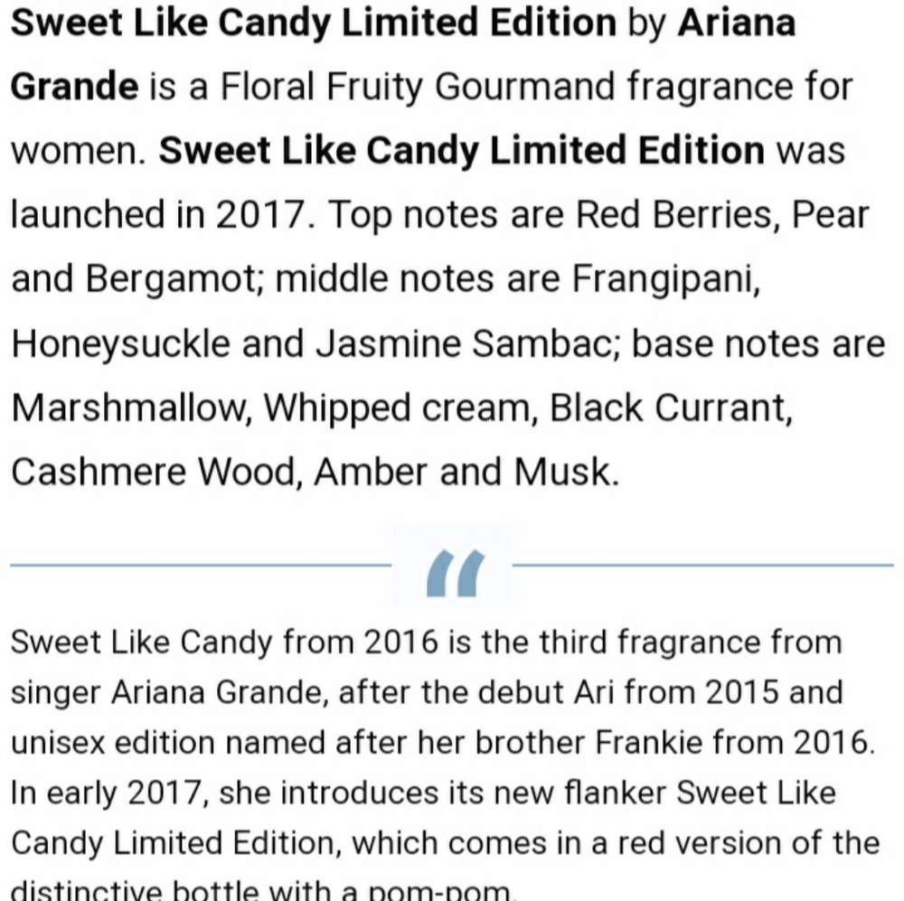 LAST 1!🔥RARE DISCONTINUED LIMITED EDITION Ariana Grande Sweet Like Candy - Picture 11 of 12